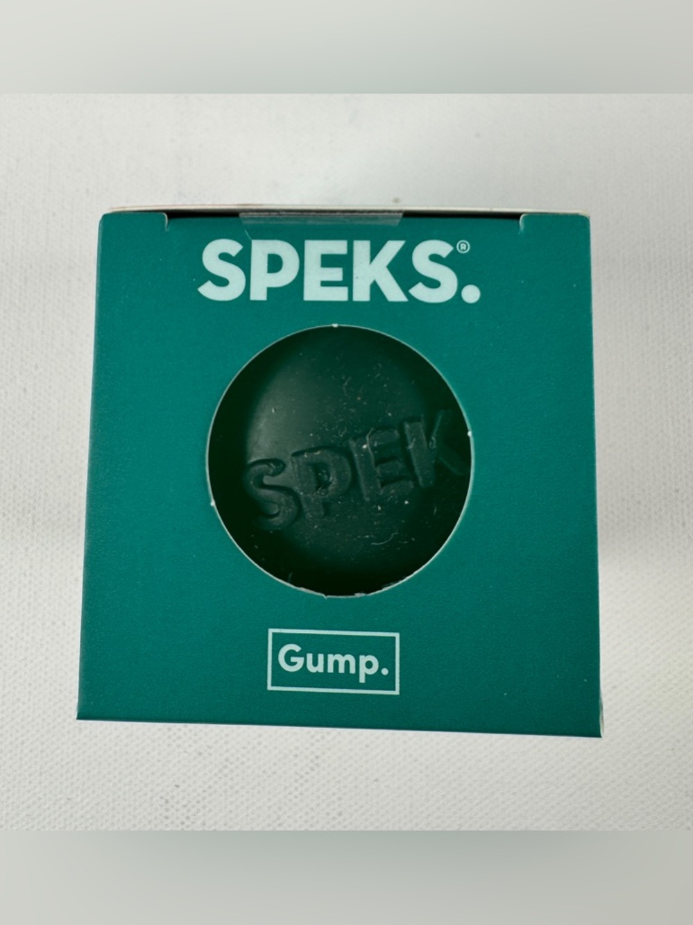 SPEKS Gump Green Memory Gel Stress Ball Soft Silky Squishy Fidget Stress Toy NEW - Picture 4 of 4